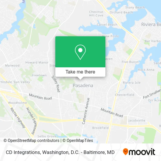CD Integrations, 7808 Outing Ave map