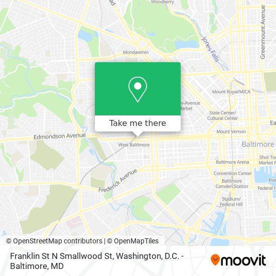 Mapa de Franklin St N Smallwood St