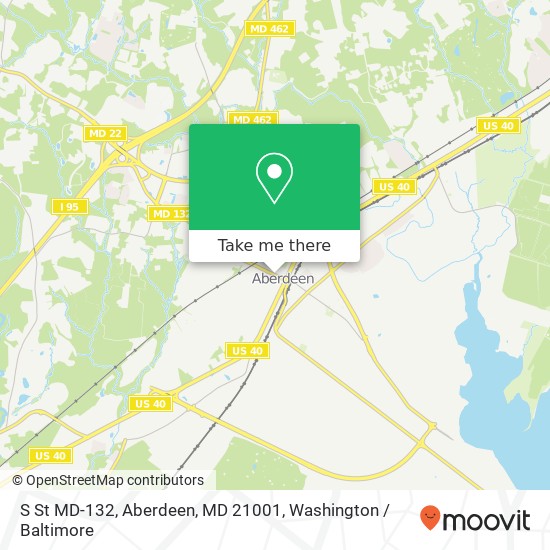 S St MD-132, Aberdeen, MD 21001 map