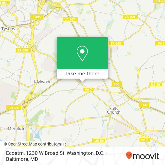 Ecoatm, 1230 W Broad St map