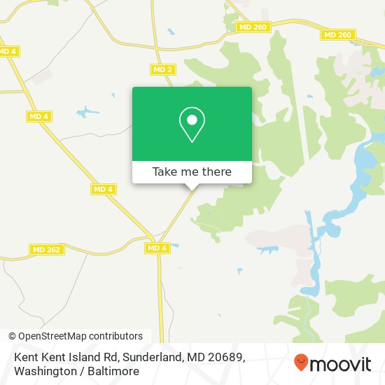 Kent Kent Island Rd, Sunderland, MD 20689 map