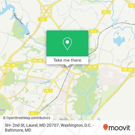 SH- 2nd St, Laurel, MD 20707 map