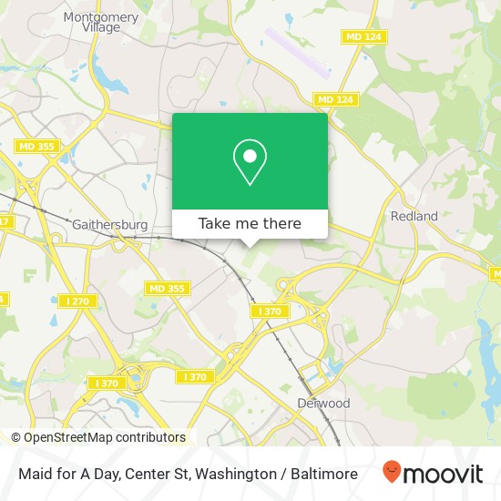 Maid for A Day, Center St map