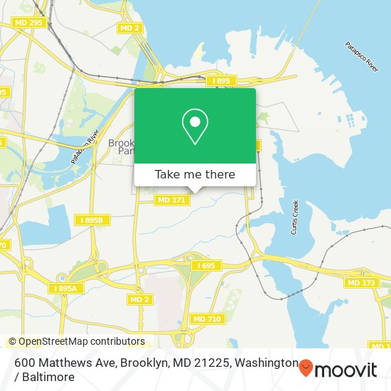 600 Matthews Ave, Brooklyn, MD 21225 map