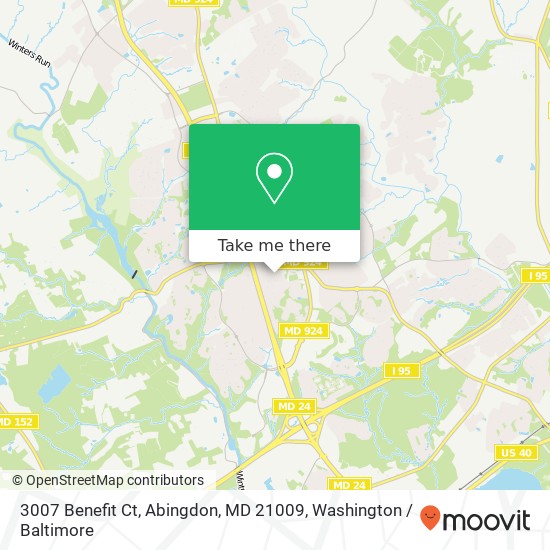 3007 Benefit Ct, Abingdon, MD 21009 map