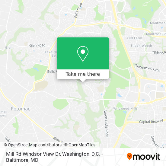 Mapa de Mill Rd Windsor View Dr