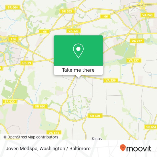 Joven Medspa map