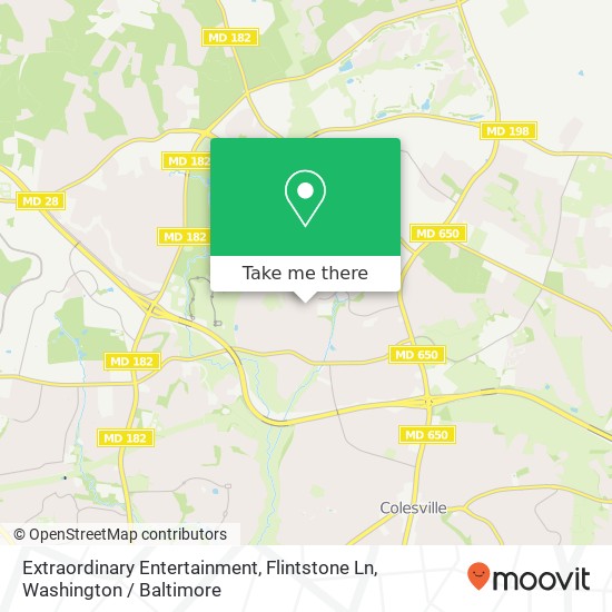 Mapa de Extraordinary Entertainment, Flintstone Ln