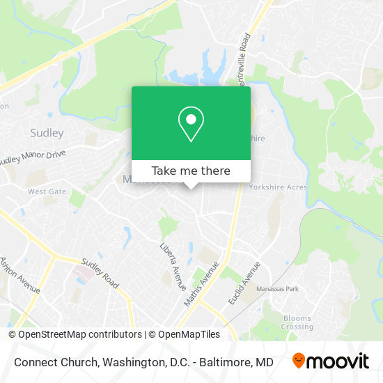 Mapa de Connect Church