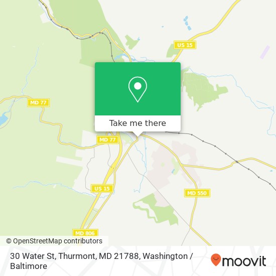 30 Water St, Thurmont, MD 21788 map