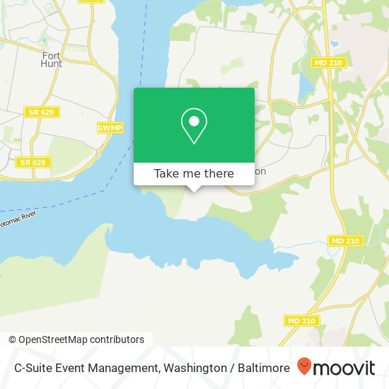 C-Suite Event Management map