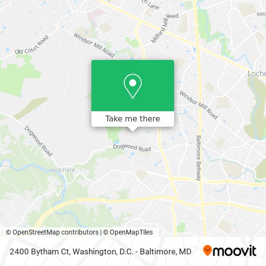 2400 Bytham Ct map