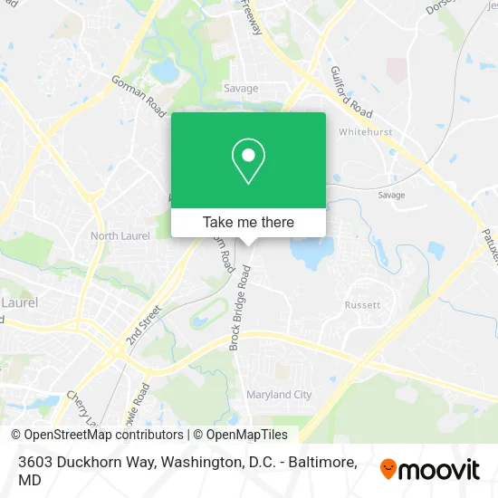 3603 Duckhorn Way map