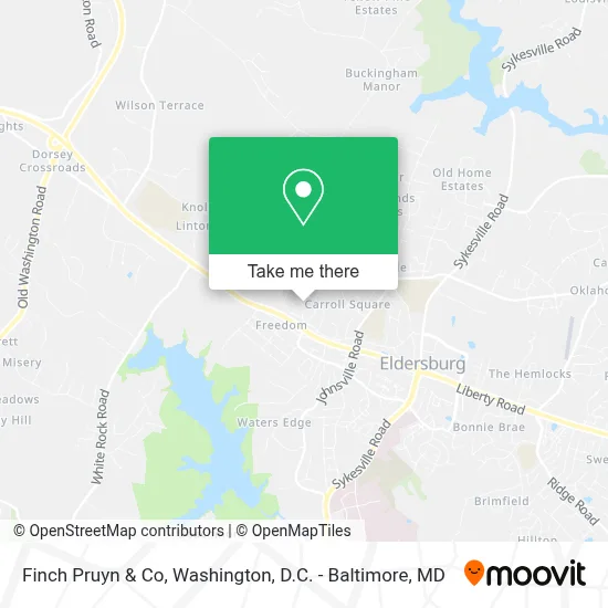 Finch Pruyn & Co map