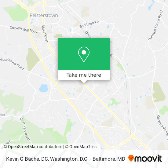Kevin G Bache, DC map