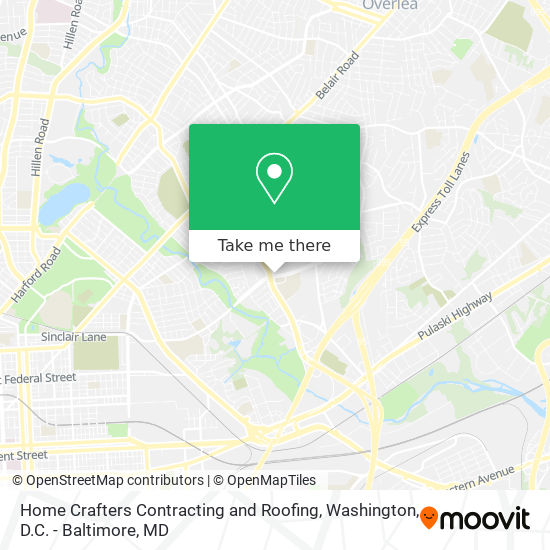 Mapa de Home Crafters Contracting and Roofing