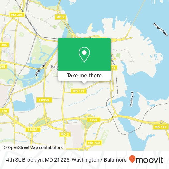 4th St, Brooklyn, MD 21225 map