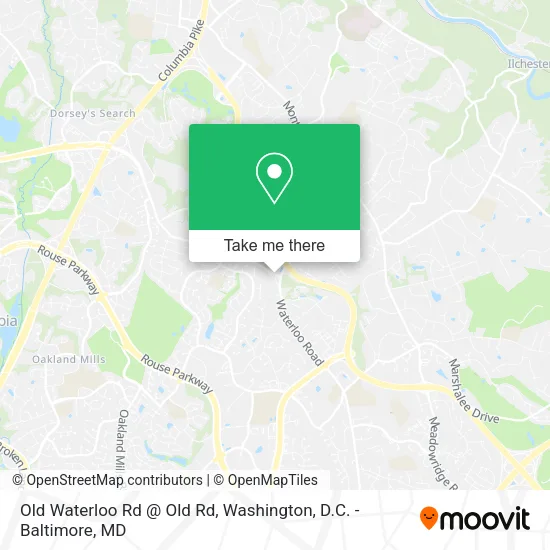 Mapa de Old Waterloo Rd @ Old Rd