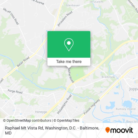 Raphael Mt Vista Rd, Upper Falls, MD 21156 map
