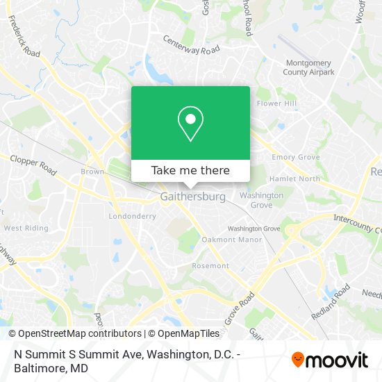 Mapa de N Summit S Summit Ave