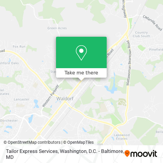 Tailor Express Services map