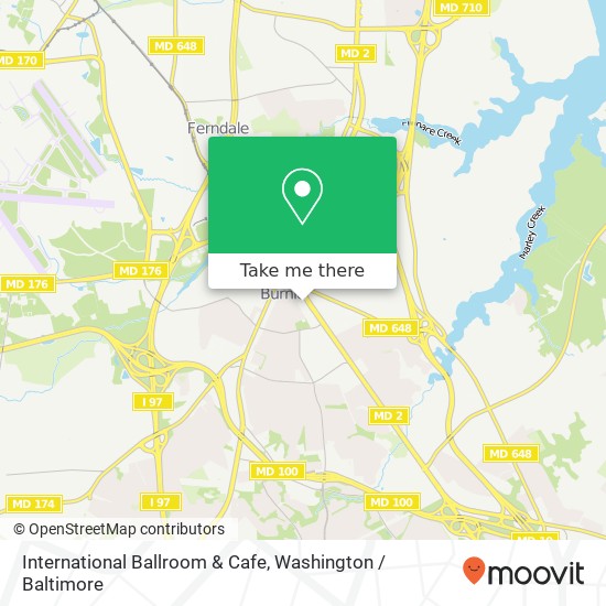 International Ballroom & Cafe map