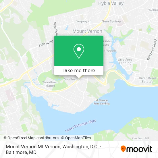 Mount Vernon Mt Vernon map