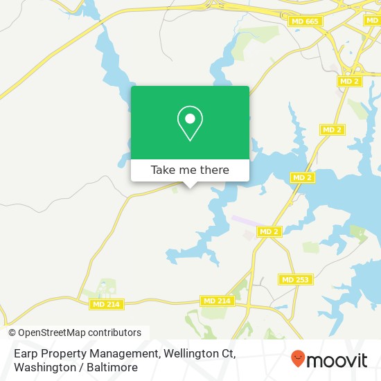 Mapa de Earp Property Management, Wellington Ct