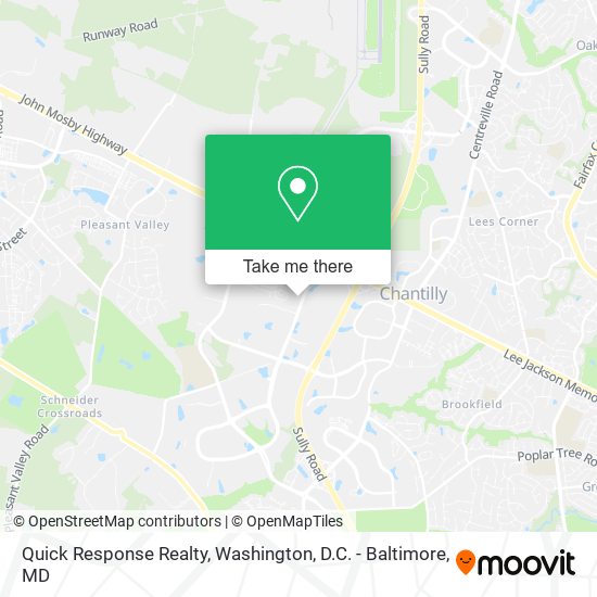 Quick Response Realty map
