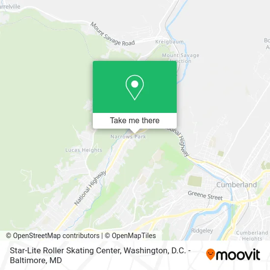 Star-Lite Roller Skating Center map