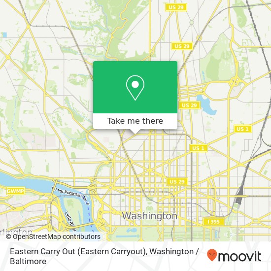 Eastern Carry Out (Eastern Carryout) map