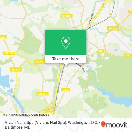 Vivian Nails Spa (Vivians Nail Spa) map