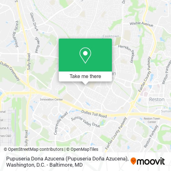 Mapa de Pupuseria Dona Azucena (Pupuseria Doña Azucena)