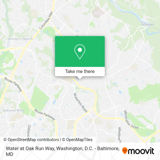 Mapa de Water at Oak Run Way