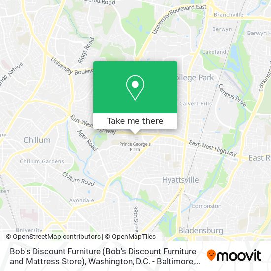 Bob's Discount Furniture (Bob's Discount Furniture and Mattress Store) map