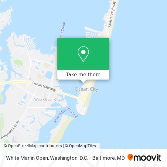 White Marlin Open map