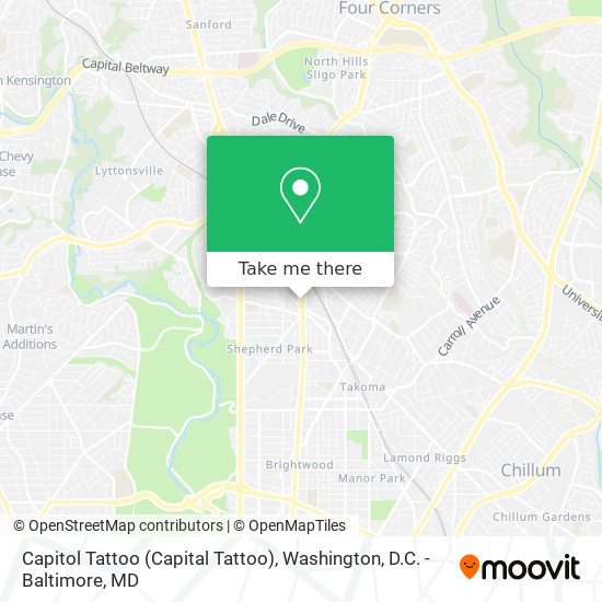 Capitol Tattoo (Capital Tattoo) map