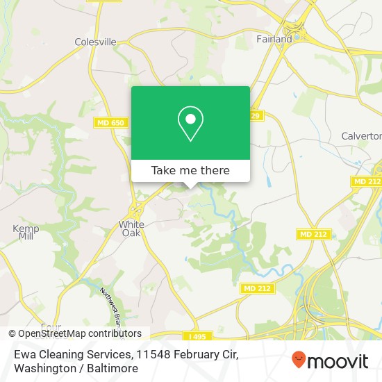 Mapa de Ewa Cleaning Services, 11548 February Cir