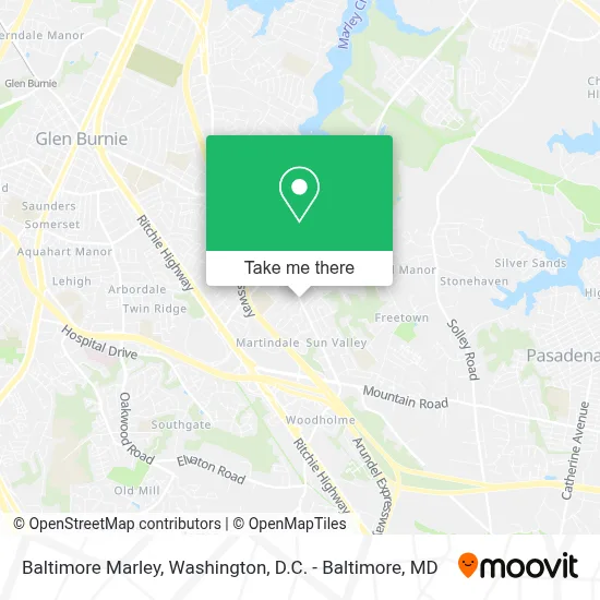 Baltimore Marley map