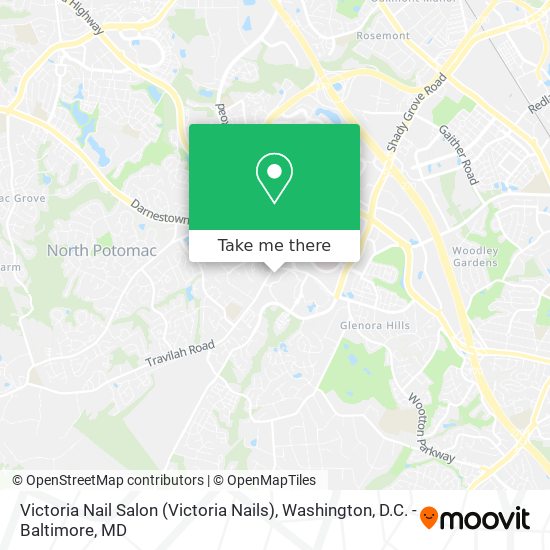 Mapa de Victoria Nail Salon (Victoria Nails)