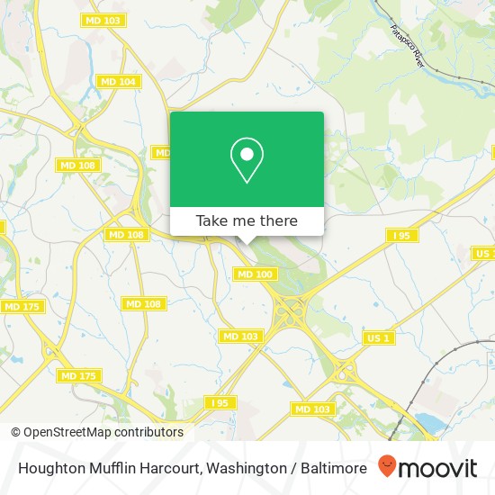 Mapa de Houghton Mufflin Harcourt