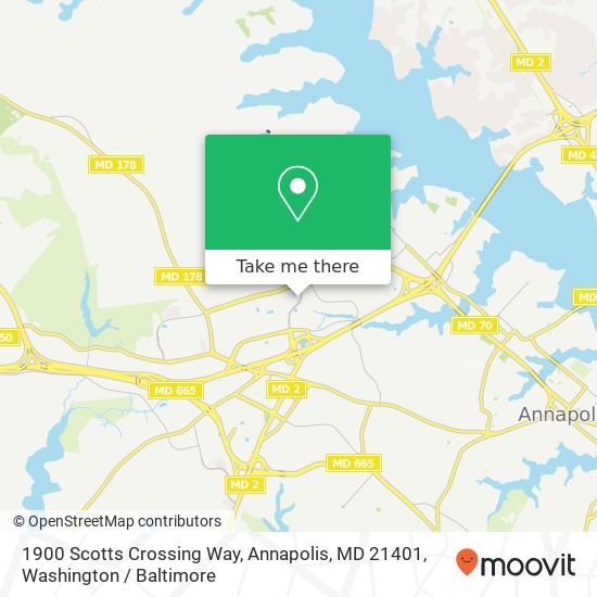 1900 Scotts Crossing Way, Annapolis, MD 21401 map