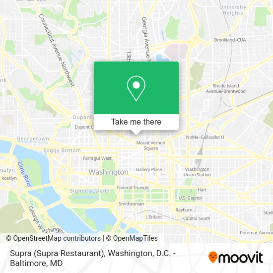 Supra (Supra Restaurant) map