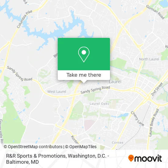 R&R Sports & Promotions map