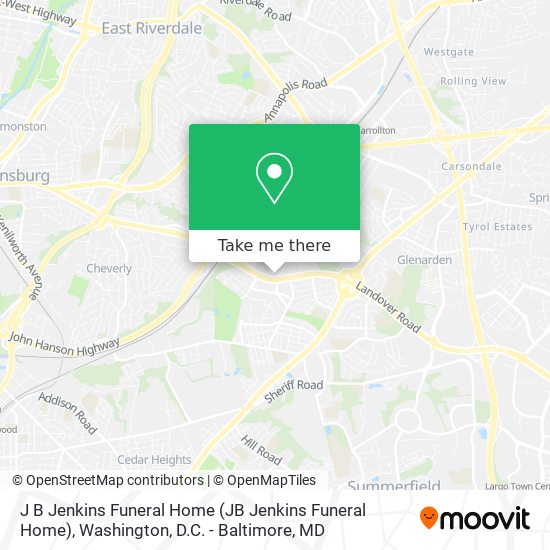 Mapa de J B Jenkins Funeral Home (JB Jenkins Funeral Home)