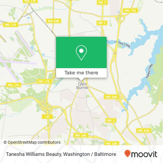 Tanesha Williams Beauty map