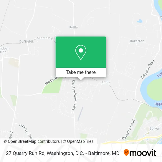 27 Quarry Run Rd map