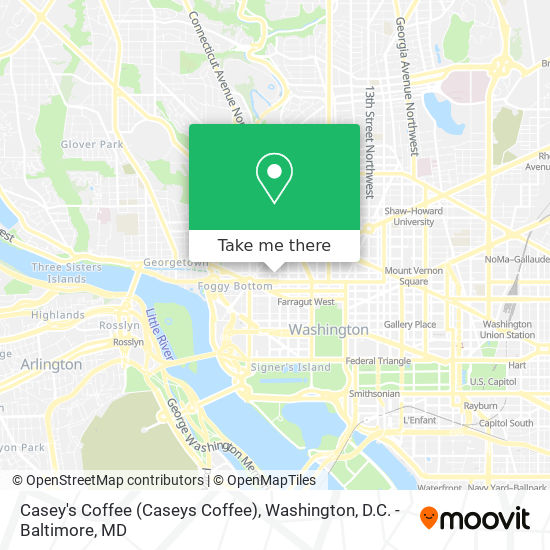 Mapa de Casey's Coffee (Caseys Coffee)