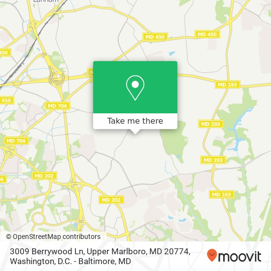 3009 Berrywood Ln, Upper Marlboro, MD 20774 map