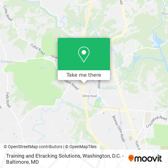 Training and Etracking Solutions map